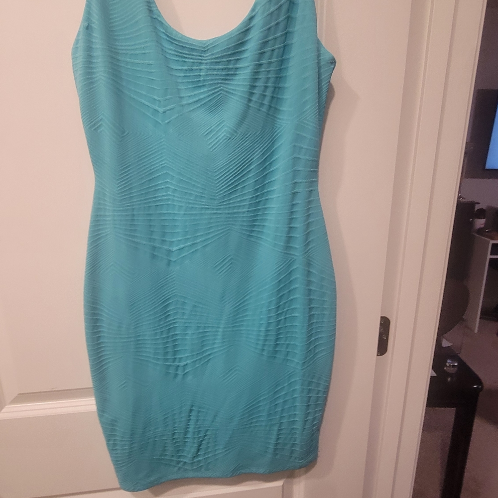 Xhilaration Turquoise Mini Dress